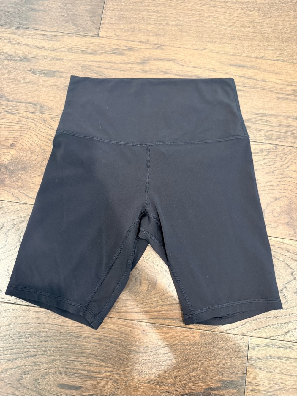 Lululemon Align Black High-Rise Biker Shorts, 8” - Picture 2 of 5
